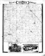 Gaines Township, R.R. Jones, George Van Nest, Kent County 1876